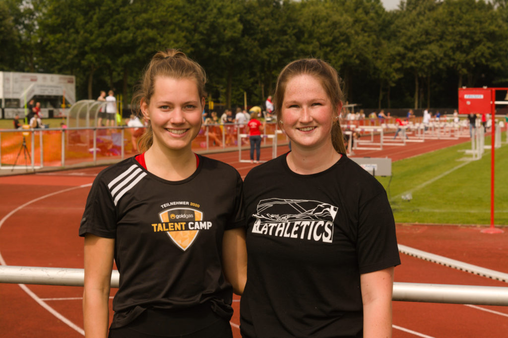 Annika Schulze Kalthoff und Jana Riermann freuen sich auf "normale" Wettkampfleichtathletik