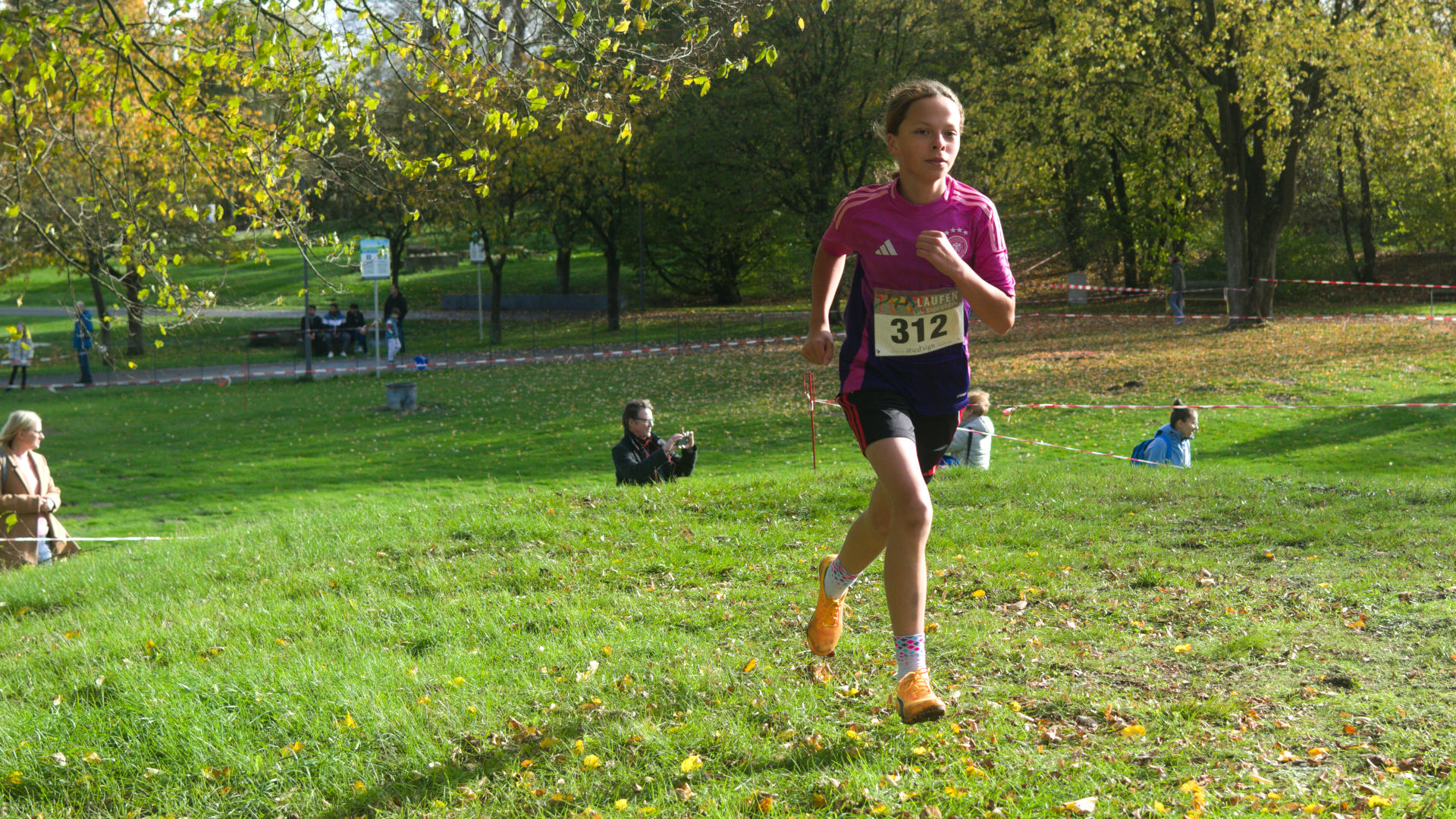 In der dritten Runde war Sophie Marie dann ein wenig "alleine" unterwegs.