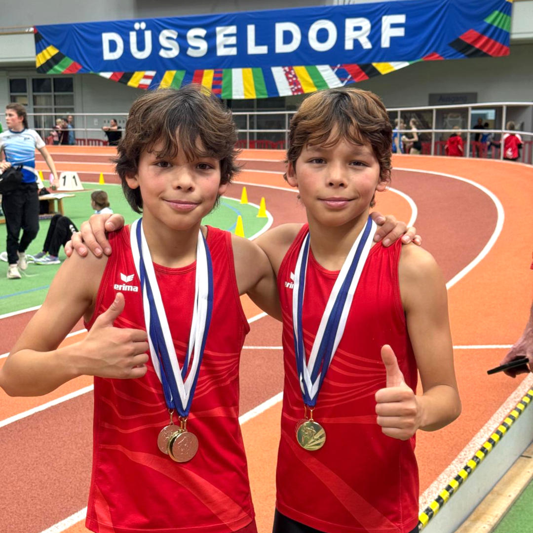 Abschiessportfest für Vincent und Louis aus der Alterklasse M11 mit finalen Bestleistungen