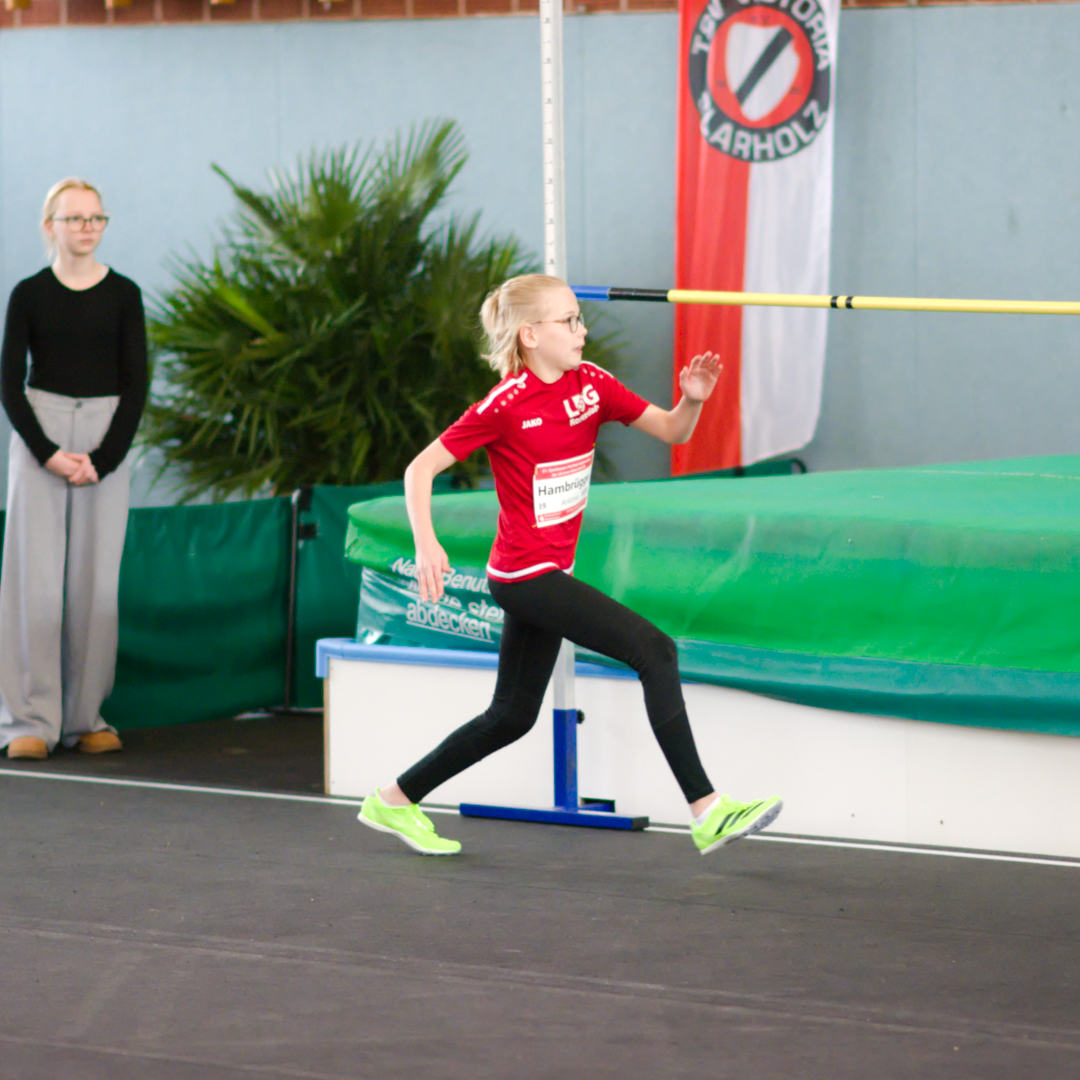 Erster Versuch über 1,36 m für Antonia