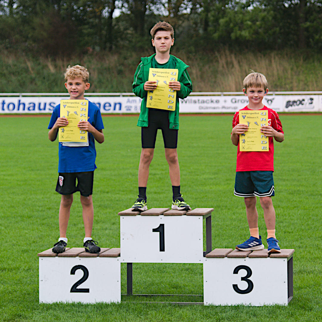 Zweimal der dritte Platz auf der Siegertreppe für Noah Lanfermann