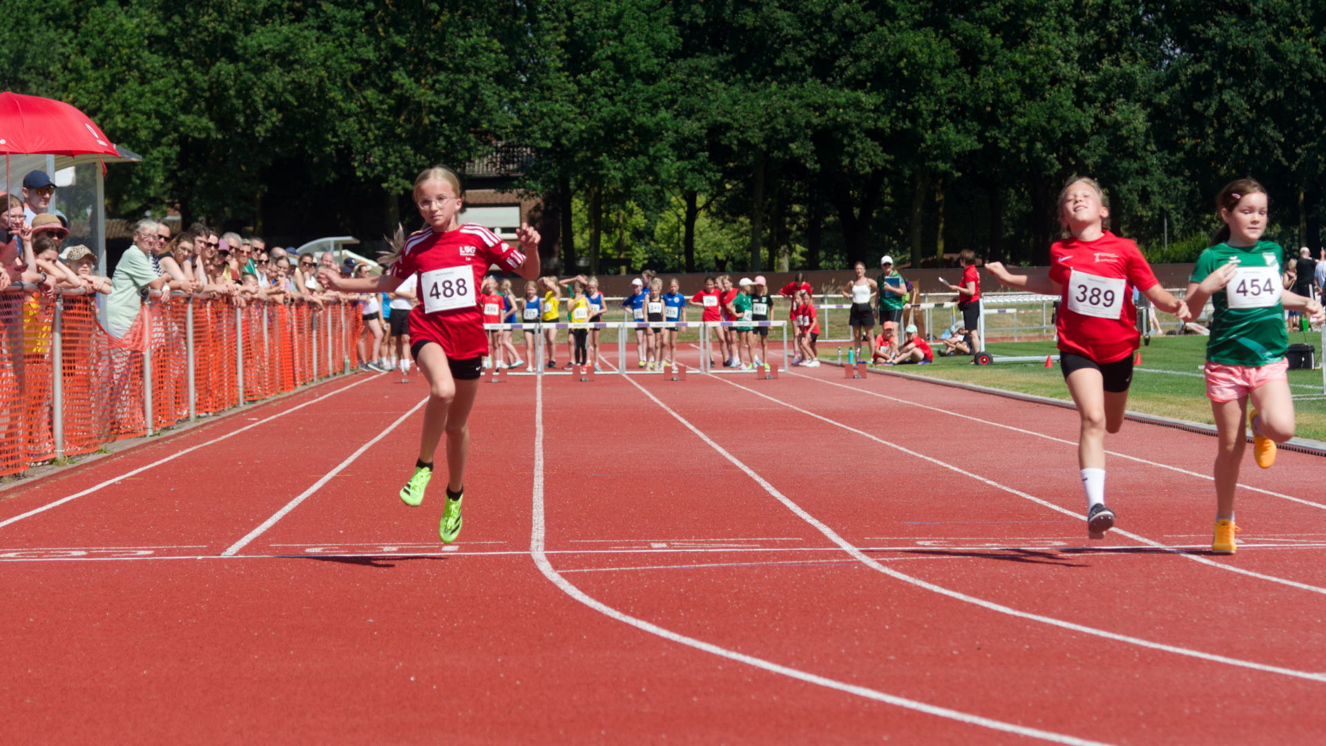 Neue Sprintbestzeit für Lea Hüßler